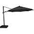 Como hængeparasol inkl. fod - sort