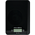 Køkkenchef digital køkkenvægt - sort glas (15 kg)
