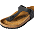 Birkenstock Gizeh dame sandaler str. 38 - sort