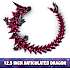 CrystaLynx Dragon krystalæg - flere varianter - assorteret
