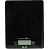 Køkkenchef digital køkkenvægt - sort glas (5 kg)