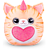 Rainbocorns Eggzania Kitty Mania plysdyr – flere varianter – assorteret