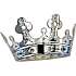Liontouch prinsessekrone i skum - flere varianter - assorteret