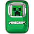 MineCraft In-Ear TWS Slide høretelefoner - grøn