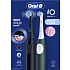 Oral-B iO2 Duo elektriske tandbørster - Night Black og Forrest Green