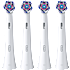 Oral-B iO Radiant White tandbørstehoveder 4-pak - hvid