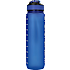 Motivationsflaske mat blå - 1 liter