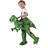 Rid-på-dino kostume str. 116