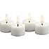 Windsor LED 4-pak voks fyrfadslys - hvid