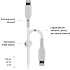 Fixed FIXDLS-CL12-WH USB-C til lightning-kabel - hvid