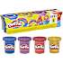Play-Doh glimmer modellervoks 4 stk.