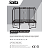 Salta Premium Black Edition rektangel onground trampolin 396 x 244 cm