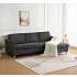 Sydney sofa med chaiselong - mørkegrå