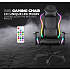 Deltaco RGB gamerstol GAM-080 - sort