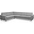 Madrid Nordic vendbar hjørnesofa - lysegrå