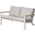 Mendoza 2. Personers loungesofa - Sandy grey