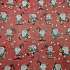 Gavepapir 70 cm x 3 meter - rød/nisser