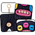 Fuggler nøglering 13 cm - assorteret