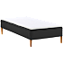Nordisk Fjer boxmadrasseng 80x200 cm - sort