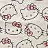 Hello Kitty canvas net - hvid