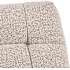 Paris loungestol i boucléstof - beige