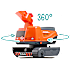 Falk Toys Kubota gravemaskine