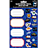 Bogetiketter A5 m. stickers – flere varianter - assorteret