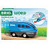 BRIO World Pull Back tog - blå