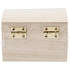 Box, treasure chest, 1 pc, paulownia