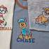 Paw Patrol 3-pak undertrøje str. 98/104 - beige/grå
