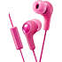 JVC Hovedtelefon FX7M Gumy Plus In-Ear Mic - rosa