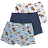 Paw Patrol 3-pak boxershorts str. 86/92 - blå/grå