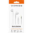 Vivanco Headset In Ear Eggshape Design - hvid