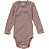 Tiny One baby body str. 56 - brun