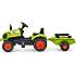 Falk Toys Claas traktor med vogn