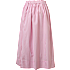 VRS dame stribet nederdel str. 2XL - rosa