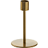 Lysestage H:13,5 cm - messingfarvet