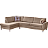 Madrid Nordic venstrevendt open-end sofa - taupe