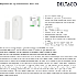 Deltaco Smart magnetisk sensor WiFi - hvid