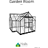 Halls Garden Room orangeri - sort