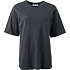 VRS dame oversize T-shirt str. S - sort