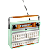 LEGO Icons Retro-radio bygge- og boligindretningssæt 10334