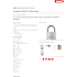 ABUS hængelås 54TI/40HB40