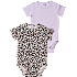 VRS baby 2-pak body str. 92 - brun/lilla
