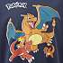 Pokémon T-shirt str. 122/128 - blå