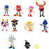 Sonic figurer 6 cm 10-pak