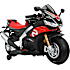 Aprilia RS V4 Motorcykel - Sort