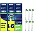 Oral-B CrossAction tandbørstehoveder 6-pak - hvid