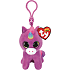 Rosette - unicorn lilla clip