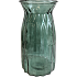 Glasvase H: 20 cm - grøn